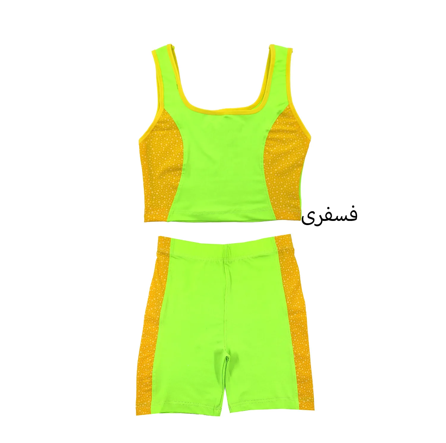 ست 2 تکه مایو دخترانه مدل 2142