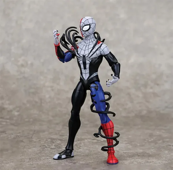 اکشن فیگور طرح مرد عنکبوتی مدل Venom Hero Spiderman ارتفاع 18 سانتیمتر