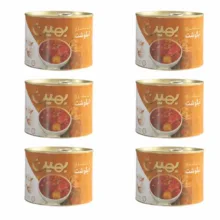 کنسرو آبگوشت بهین – 400 گرم بسته 6 عددی
