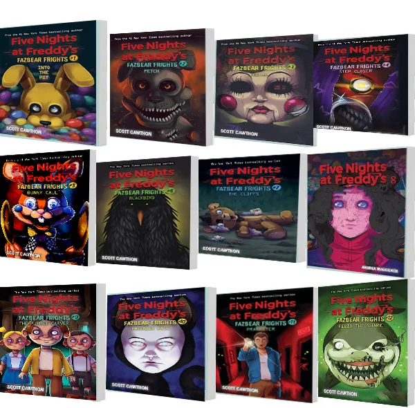 کتاب Five Nights at Freddys Fazbear اثر Scott Cawthon انتشارات آینده کتاب 12 جلدی