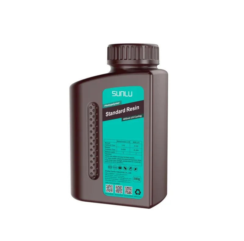 رزین پرینتر سه بعدی سان‌لو مدل Standard Resin 1KG حجم یک لیتر