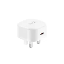 شارژر دیواری 20 وات بودی مدل AC361UTTWS به همراه کابل تبدیل USB-C