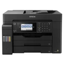 پرینتر جوهر افشان چندکاره رنگی اپسون مدل EcoTank L15150 با اتصال باسیم و بی‌سیم سایز چاپ A3+ با قابلیت چاپ دو رو