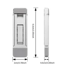 پایه نگهدارنده لپ‌تاپ مدل S1 aluminum alloy مناسب برای لپ تاپ‌های 17 اینچی و کوچک تر بسته 2 عددی