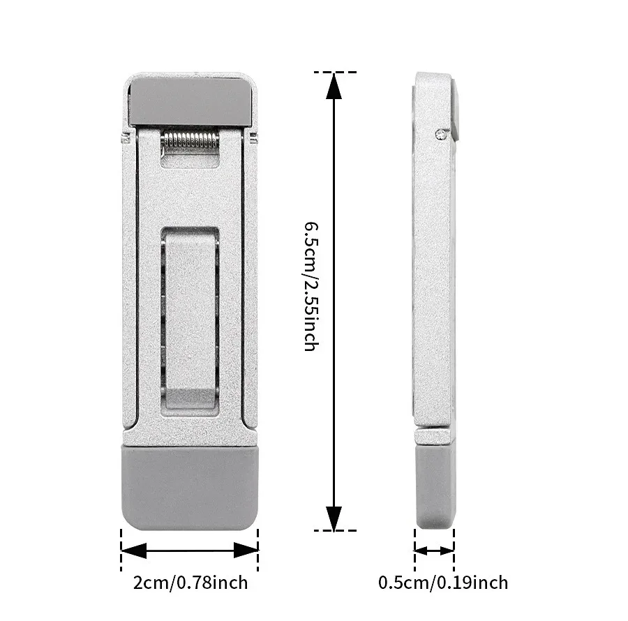 پایه نگهدارنده لپ‌تاپ مدل S1 aluminum alloy مناسب برای لپ تاپ‌های 17 اینچی و کوچک تر بسته 2 عددی