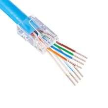 سوکت شبکه CAT6 مدل OPEN END بسته 25 عددی