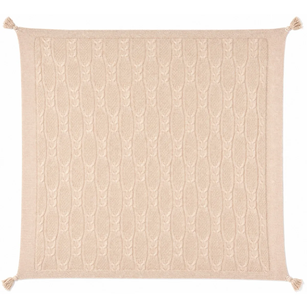حوله دورپیچ نوزاد مدل tissue سایز 100x100 سانتی‌متر