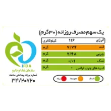 گرانولا مغزهای خوراکی آجیلی و شکلاتی بانی بار - ۳۸۰ گرم بسته ۶ عددی