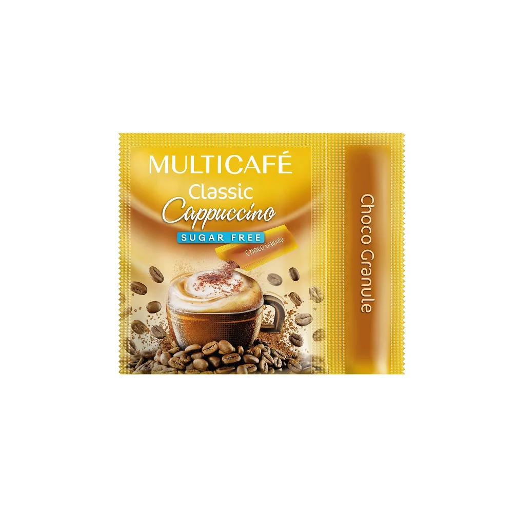 کاپوچینو بدون شکر مولتی کافه - 15 گرم بسته 20 عددی