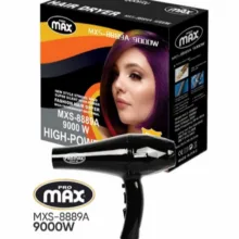 سشوار حرفه‌ای 9000 وات مکس پرو مدل max8889A