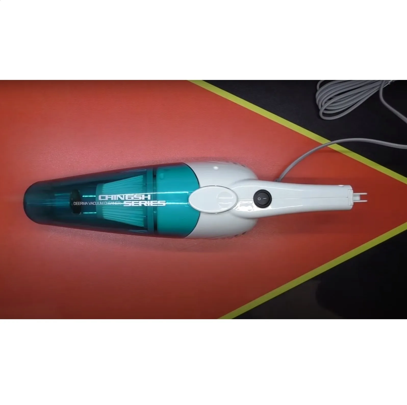 جارو شارژی عصایی درما مدل DX118C با موتور 600 وات، ظرفیت مخزن 1.2 لیتری، مکش 16000 پاسکال، فیلتر قابل شستشو، طراحی ارگونومیک، قابلیت استفاده 2 در 1 و سرهای چندکاره برای سطوح مختلف