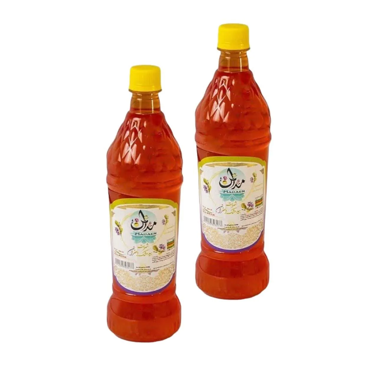 شربت بید مشک و زعفران کاشان مدائن - 900 گرم مجموعه 2 عددی