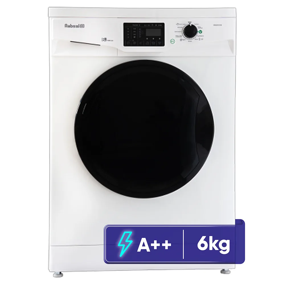 ماشین لباسشویی 6 کیلوگرم اتوماتیک آبسال مدل  WNU6510-W