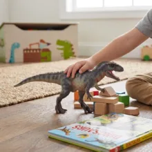فیگور تی ان جی مدل دایناسور طرح GIGANOTOSAURUS کد T5004