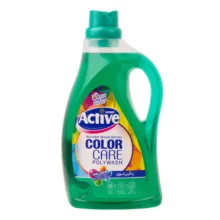 مایع لباسشویی ماشینی سبز واندر واش اکتیو مدل Malodor Control رایحه ساده مناسب البسه رنگی وزن 2500 گرم