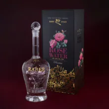 گلاب ویژه با پودر طلا ربیع مقدار 0.75 لیتر