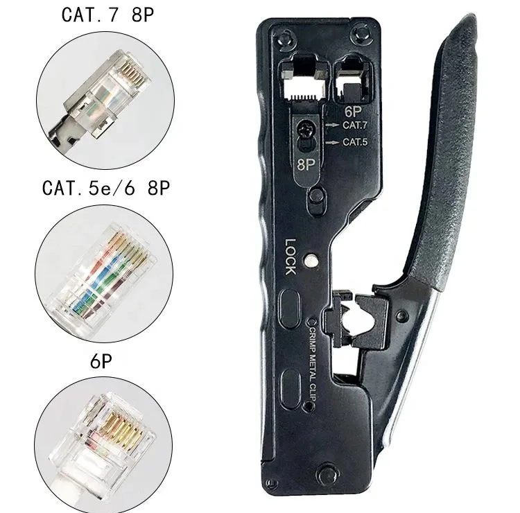 آچار سوکت زن شبکه مدل OPEN END-CAT7B