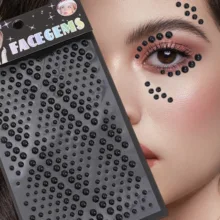 نگین صورت مدل مروارید چسبی کد 003 بسته 300 عددی