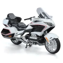 ماکت موتور بازی ناب سل مدل هوندا گلدوینگ فلزی چراغدار کد 1:11DIE CAST HONDA GL800 2021
