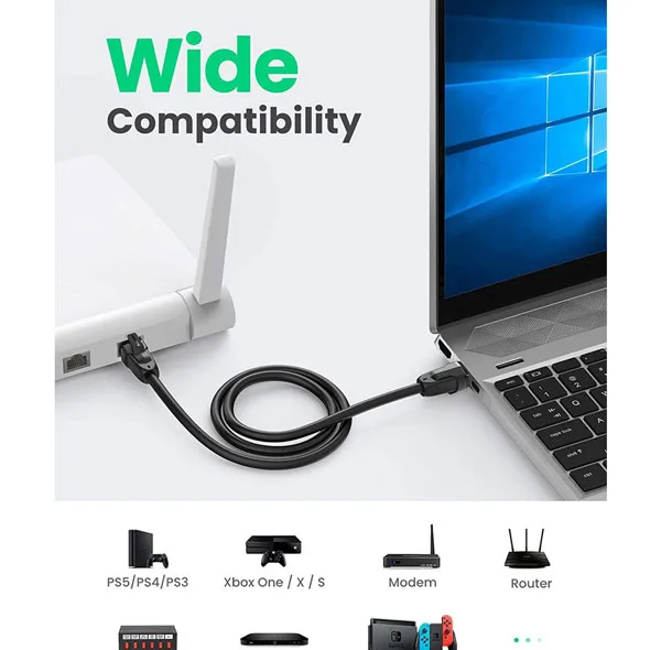 کابل شبکه CAT8 یوگرین مدل NW121-70327