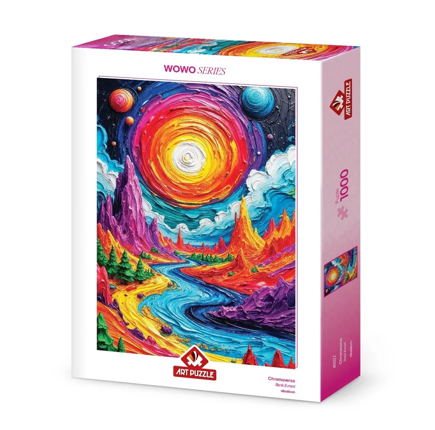 پازل 1000 تکه آرت پازل مدل Chromaverse كد 41027 مناسب نوجوان و بزرگسال