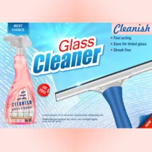 مایع شیشه پاک کن کلینیش مدل P2 وزن 500 گرم بسته 4 عددی