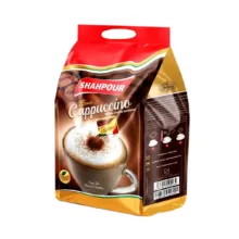 کاپوچینو شاهپور – 580 گرم بسته 25 عددی