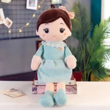 عروسک مدل دختر مو دم اسبی ارتفاع 90 سانتی متر