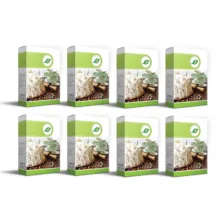 پودر کیک وانیل جمع - 500 گرم بسته 8 عددی