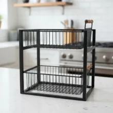 نظم دهنده کابینت مدل دو طبقه کشویی کد RM03