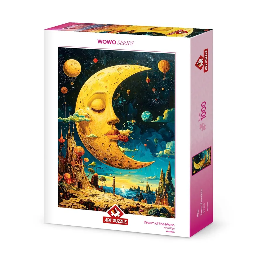 پازل 1000 تکه آرت پازل مدل Dream Of The Moon كد 41026 مناسب نوجوان و بزرگسال