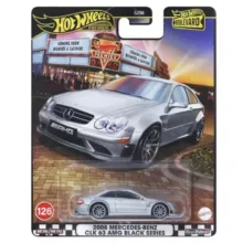 ماکت هات ویلز مدل Mercedes-benz clk 63 amg black series 2008