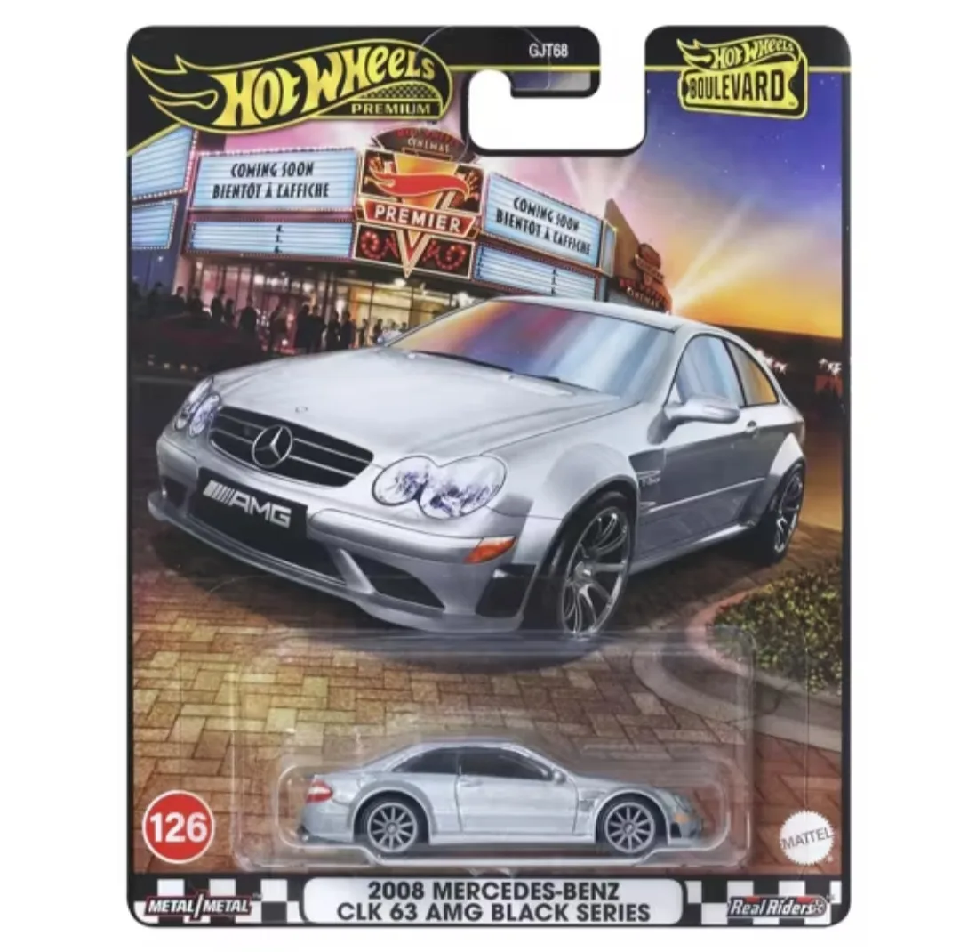 ماکت هات ویلز مدل Mercedes-benz clk 63 amg black series 2008