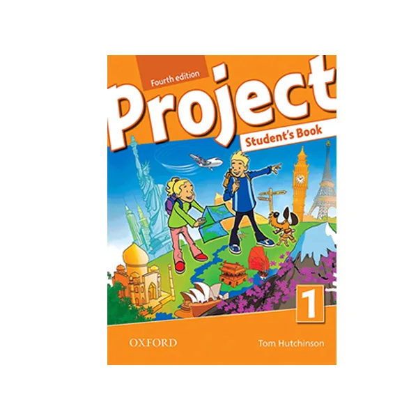 کتاب Project 1 - Fourth Edition اثر Tom Hutchinson انتشارات Oxford دو جلدی