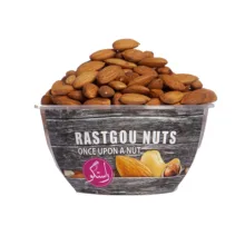 مغز بادام خام اکبر راستگو – 300 گرم