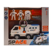 اسباب بازی طرح کامیون فضایی و فضانورد مدل space explore truck کد H -204