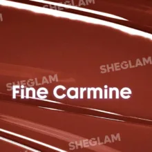 رژگونه مایع براق شیگلم مدل Fine Carmine شماره 6