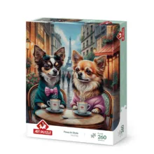 پازل 260 تکه آرت پازل مدل Paws in Style كد 40271 مناسب نوجوان و بزرگسال