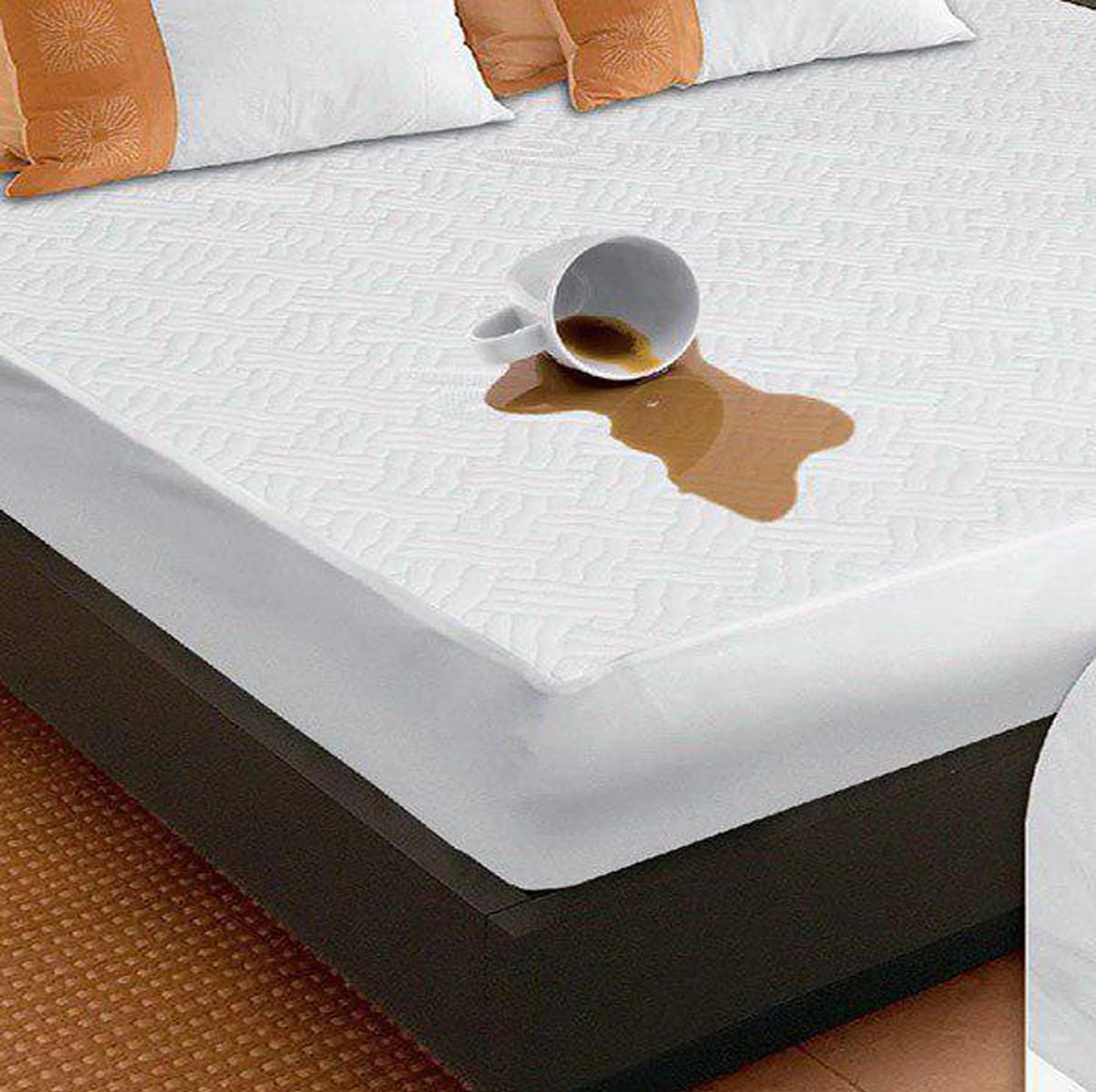 محافظ تشک مدل ضد آب نانو میکرو یک نفره سایز 90x200 سانتی متر