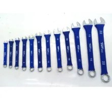 آچار یکسر تخت و یکسر رینگی اچ تی مدل SD120 مجموعه 12 عددی