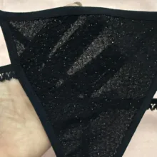 شورت زنانه جی استرینگ لمه دار مدل 1699