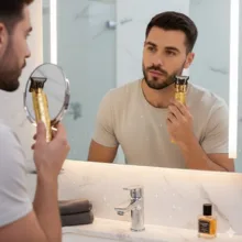 ماشین اصلاح موی سر و صورت شارژی مدل T9