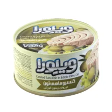 کنسرو ماهی تن در روغن زیتون خوراکی ویلورا - 180 گرم بسته 8 عددی