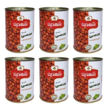 کنسرو عدسی شهدین – 370 گرم بسته 6 عددی