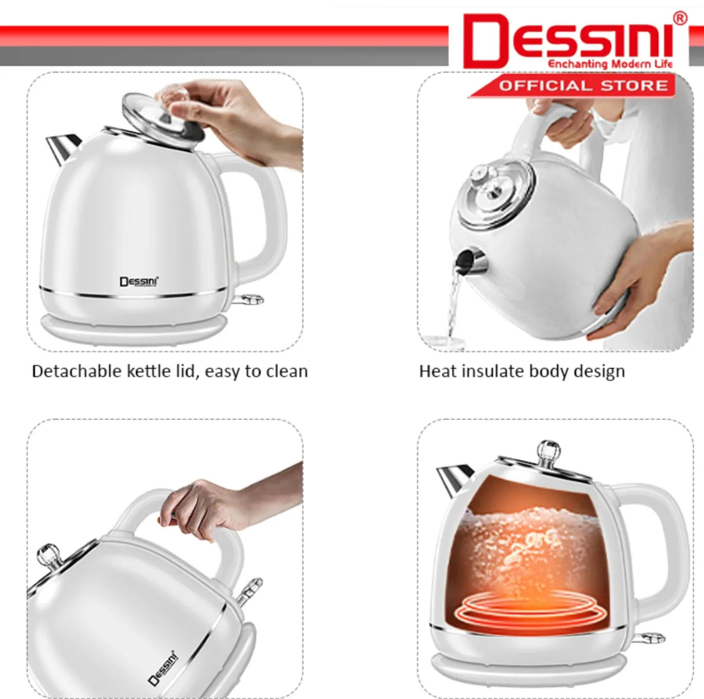 کتری برقی دسینی مدل DS-41