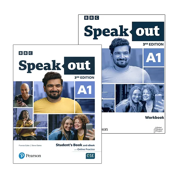 کتاب Speakout A1 3rd Edition اثر جمعی از نویسندگان انتشارات Pearson دو جلدی
