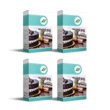 پودر کیک کاکائو جمع – 500 گرم بسته 4 عددی