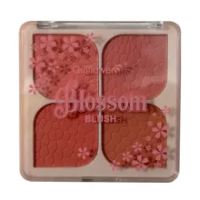 پالت رژ گونه مات گلفلاور مدل Nansa شماره 123