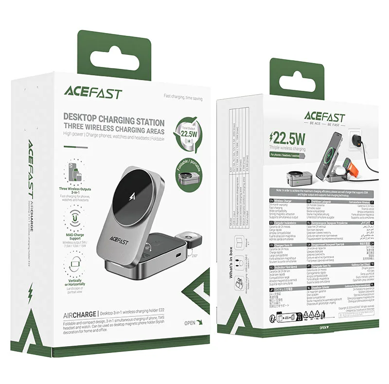 داک شارژر بیسیم ایس فست مدل Ace E22