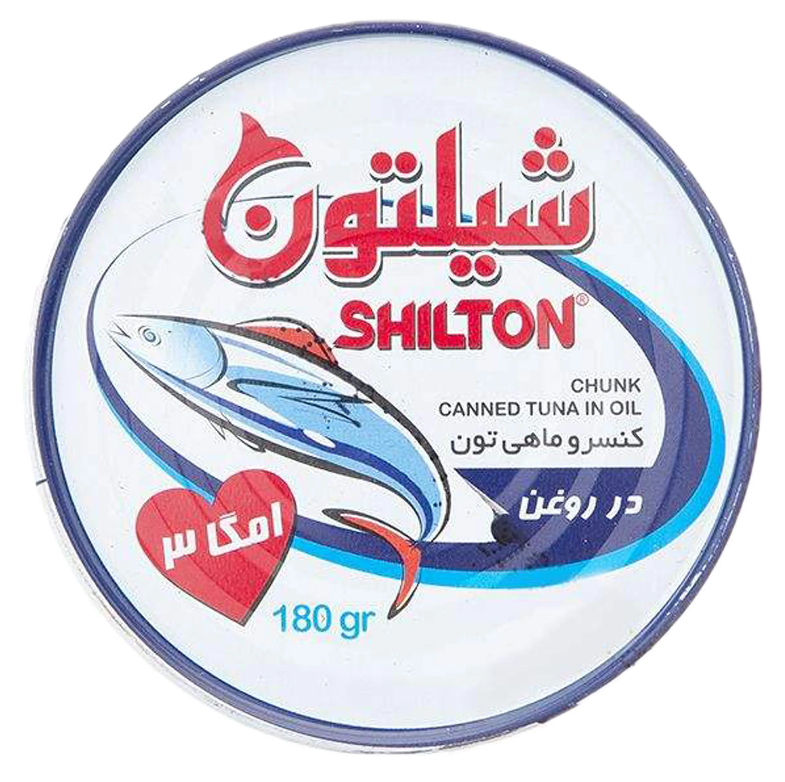 کنسرو ماهی تون در روغن شیلتون - 180 گرم بسته 24 عددی